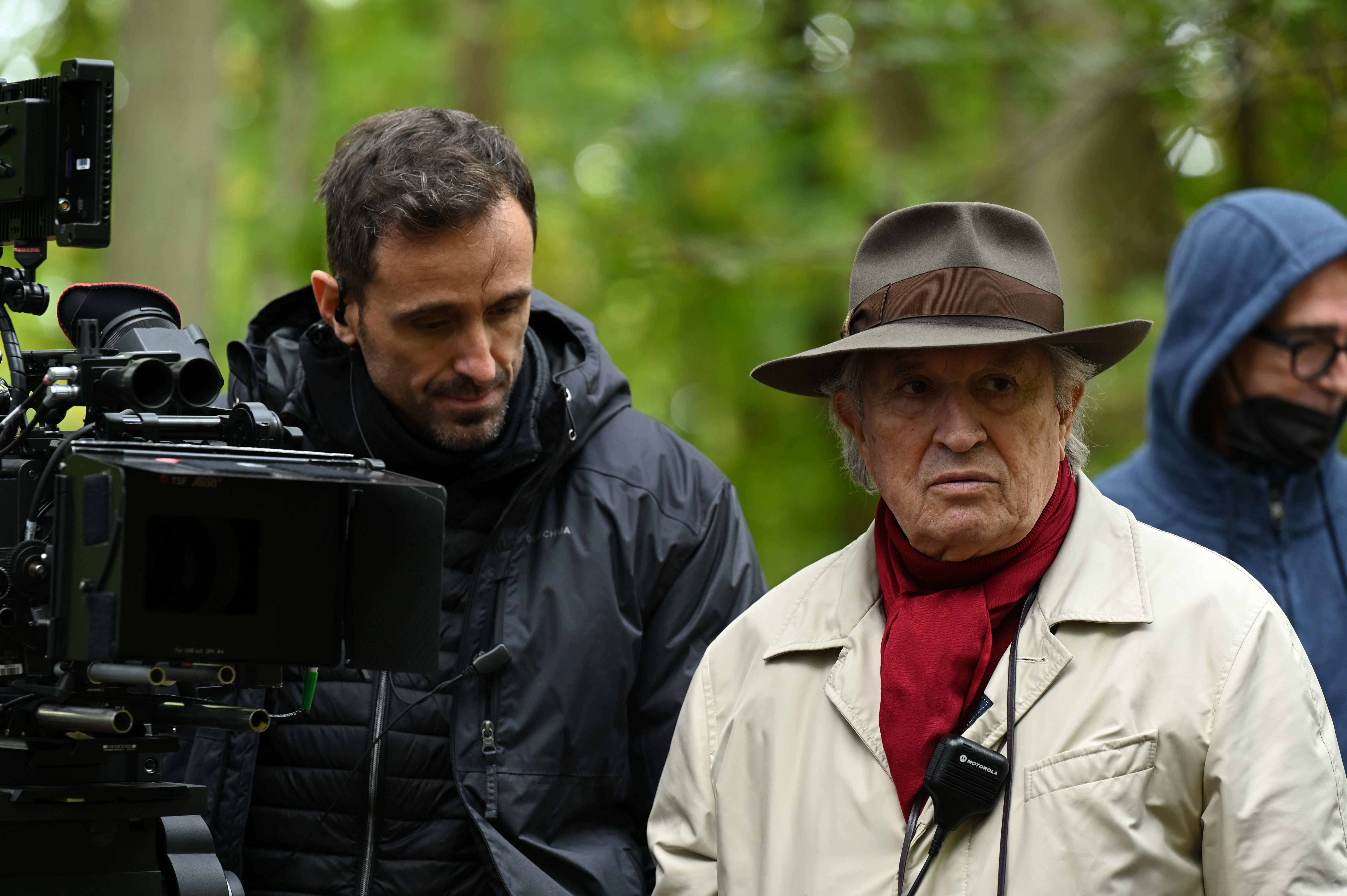 Vittorio Storario shooting Coup de Chance